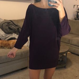 Plum dress